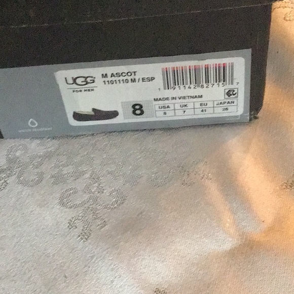 Ugg MensNew Ascot Slippers NEW - Picture 4 of 5